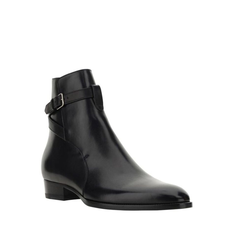 Saint Laurent Wyatt Jodhpur Ankle Boots Men - Picture 2 of 3
